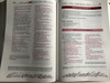 Hungarian Károli Reloaded Bible PU Imitation Leather Cover Dark Red / Magyar Biblia revideált Károli középméretű, bordó, műbőr / Words of God and Words of Jesus in RED (5999883910566)