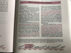 Hungarian Károli Bible - Reloaded PU Imitation Leather Cover Turqoise / Magyar Biblia revideált Károli középméretű, türkiz, műbőr / Words of God and Words of Jesus in RED (5999883910504)