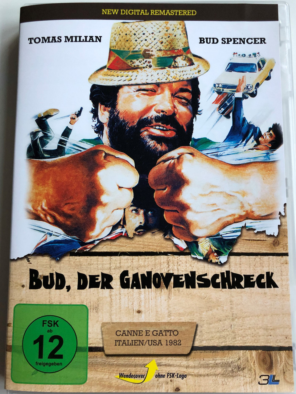 Bud, der Ganovenschreck DVD 1982 Cane e gatto AKA Cat and Dog / Directed by  Bruno Corbucci / Starring: Bud Spencer, Tomas Milian - bibleinmylanguage