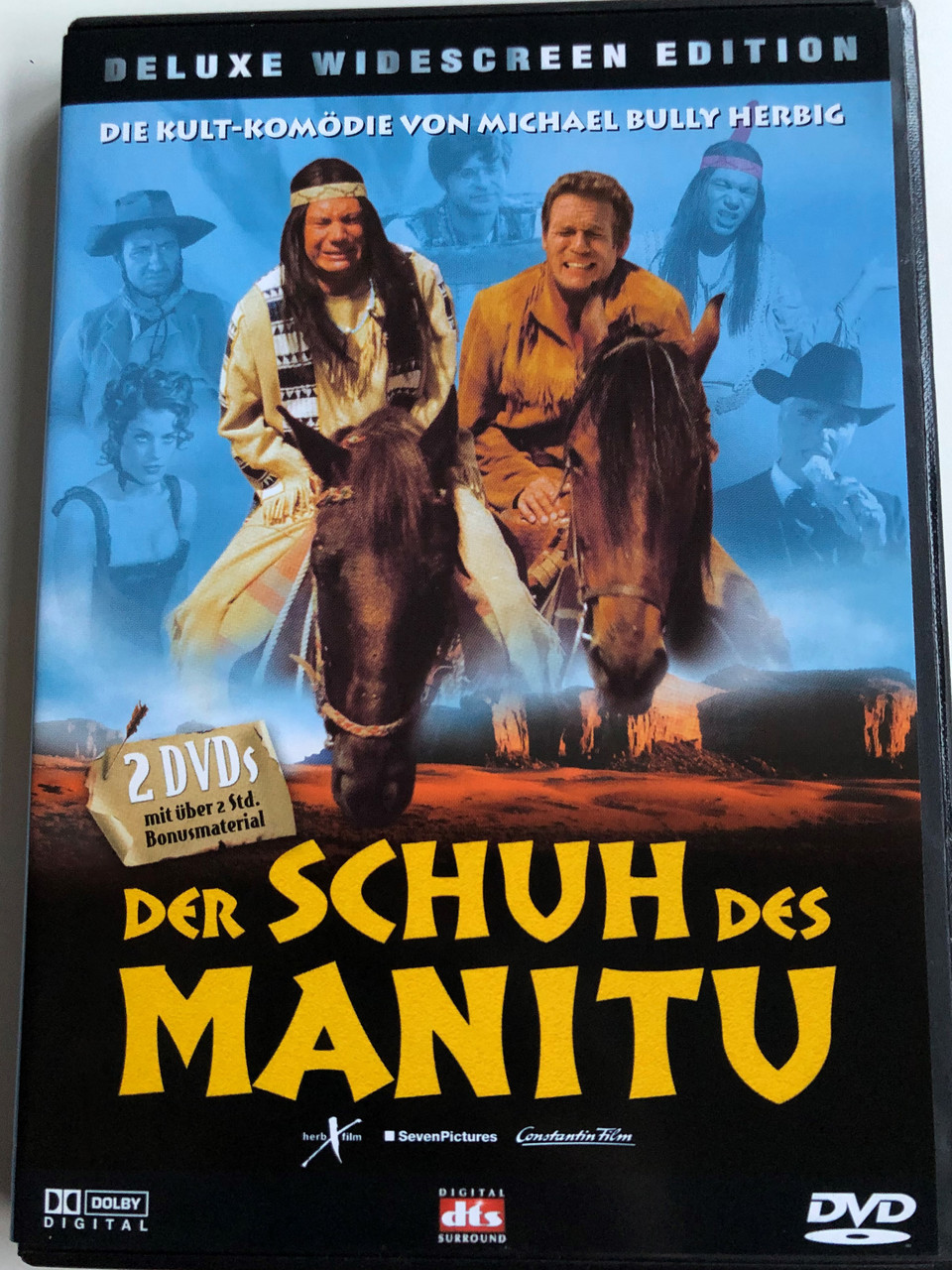 Der Schuh des Manitu DVD 2001 Manitou's Shoe / 2X DVD / German Western  Parody / Directed by Michael Herbig / Starring: Michael Herbig, Christian  Tramitz, Rick Kavanian ,Sky du Mont, Marie Bäumer, Hilmi Sözer -  bibleinmylanguage