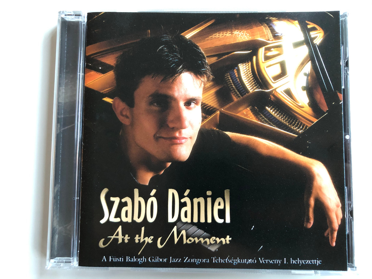 Szabó Dániel ‎– At The Moment / A Fusti Balogh Gabor Jazz Zongora  Tehetsegkutato Verseny I. helyezettje / Magneoton ‎Audio CD 1998 /  3984-25119-2 - bibleinmylanguage