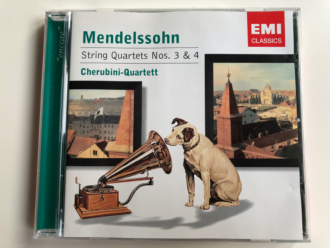 Mendelssohn ‎ String Quartets Nos. 3 & 4 / CherubiniQuartett / EMI