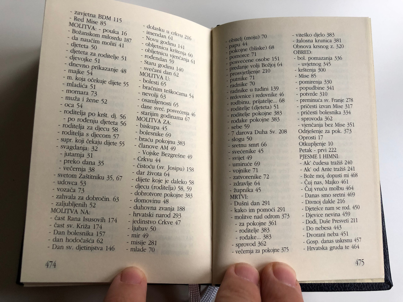 Put U Zivot The Way To Life Prayer And Rites 9th Amended Edition Hardcover Black Croatian Language Prayer Book Molitvenik I Obrednik Ix Dopunjeno Izdanje Marija 2009 Petar Lubina Bibleinmylanguage