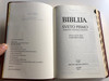  Biblija - Sveto Pismo staroga i novoga zavjeta / BROWN / Croatian language Leather bound Holy Bible / Golden edges, thumb index / I. Šarić translation 4th edition / HBD 2013 (978-9536709601)