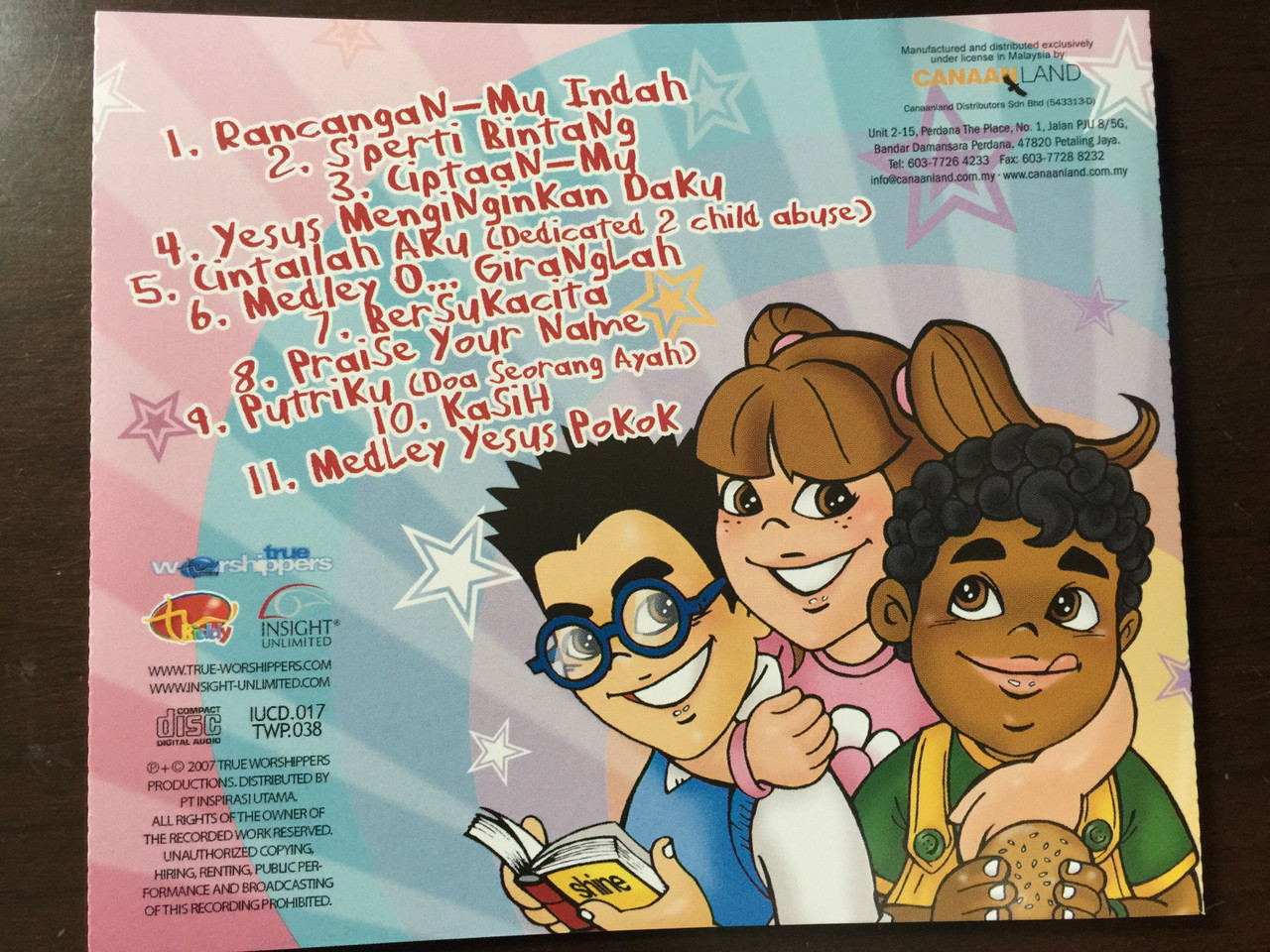 True Worshippers Kiddy Bersinar Indonesian Christian Children S Worship Songs Iucd 017 Audio Cd 2007 True Worshippers Twp 038 Bibleinmylanguage Kami sudah menerima laporan anda. true worshippers kiddy bersinar indonesian christian children s worship songs iucd 017 audio cd 2007 true worshippers twp 038
