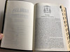 Black Leather bound Croatian Holy Bible - Biblija / Sveto Pismo Staroga i Novoga zavjeta / golden edges & thumb index / HBD 2014 / I. Šarić translation 8th edition (978-9536709540)