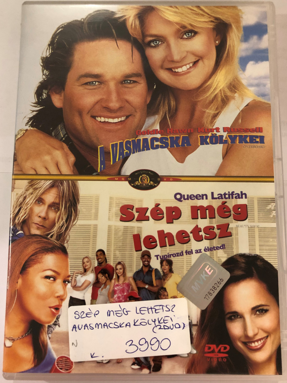 Overboard 1987 Beauty Shop 2005 2x Dvd Set A Vasmacska Kolykei