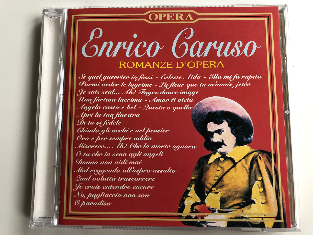 Enrico Caruso - Romanze D'Opera / Sarabandas srl Audio CD 1996 / CD 54507 -  bibleinmylanguage