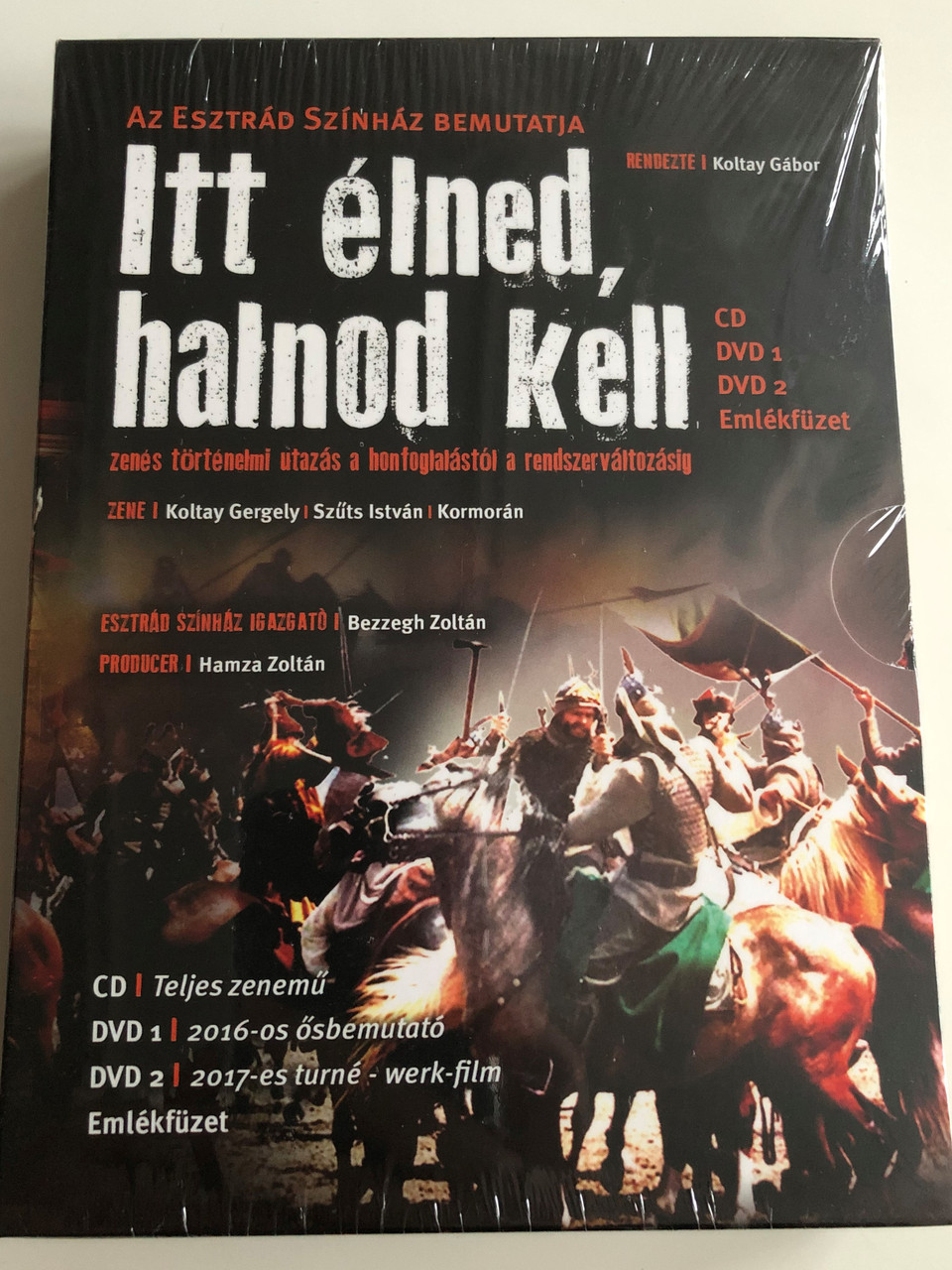 Itt Elned Halnod Kell Esztrad Szinhaz 2xdvd Cd Set Directed By Koltay Gabor Zenes Tortenelmi