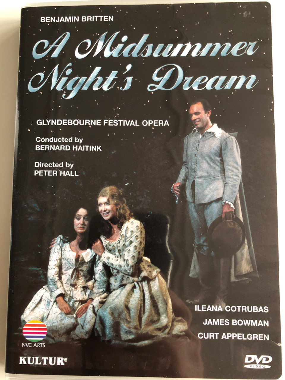 A Midsummer Night's Dream DVD 1981 / Glyndenbourne Festival Opera /  Benjamin Britten / Conducted by Bernard Haitink / Directed by Peter Hall /  Ileana Cotrubas, JAmes Bowman, Curt Appelgren - Bible in My Language