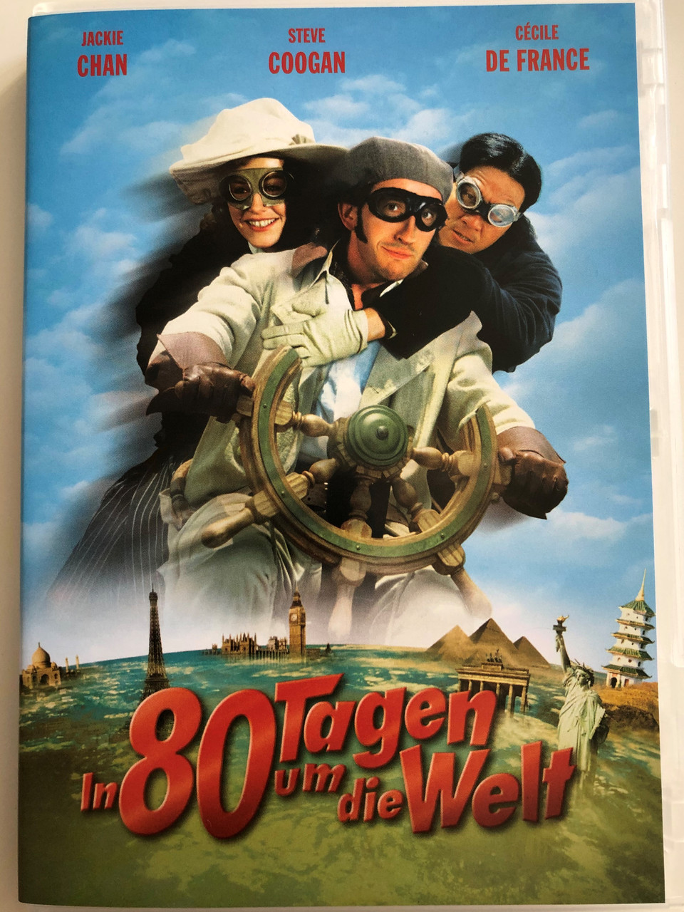 Around the World in 80 Days DVD 2004 In 80 Tagen um die Welt / Directed by  Frank Coraci / Starring: Jackie Chan, Steve Coogan, Cécile de France, Jim  Broadbent, Kathy Bates,