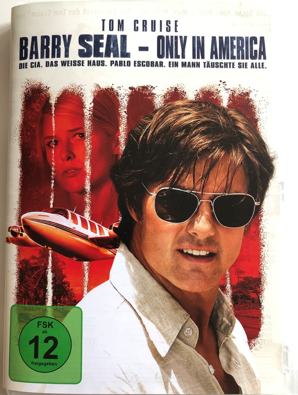 American made DVD 2017 Barry Seal - Only in America / Directed by Doug  Liman / Starring: Tom Cruise, Domhnall Gleeson, Sarah Wright, Jesse Plemons  - Bible in My Language