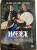 Maverick DVD 1994 Maverick - Halálos Póker / Directed by Richard Donner / Starring: Mel Gibson, Jodie Foster, James Garner, Graham Greene (5999010440393)