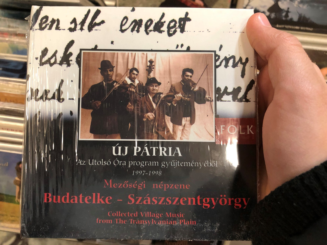 Új Pátria - Az Utolsó Óra Gyűjteményéből (1997-1998) / Mezőségi Népzene /  Budatelke – Szászszentgyörgy / Collected Village Music From The  Transylvanian Plain / Fonó Records Audio CD 1998 / FA-102-2 -  bibleinmylanguage