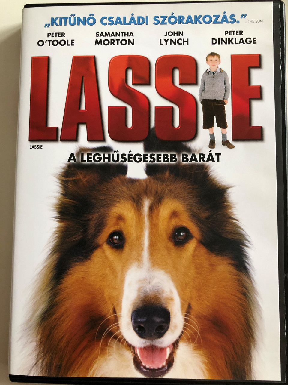 Lassie DVD 2005 LASSIE A LEGHŰSÉGESEBB BARÁT / Directed by Charles  Sturridge / Starring: Jonathan Mason, Peter O'Toole, Samantha Morton, John  Lynch - bibleinmylanguage