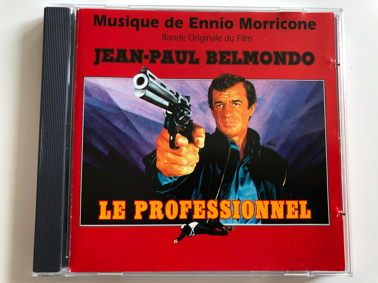 Musique de Ennio Morricone ‎– Bande Originale Du Film Jean-Paul Belmondo -  Le Professionnel / E. Z. S. Music Audio CD 1997 / 97042 E. Z. S. -  bibleinmylanguage