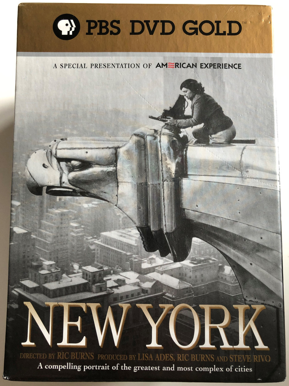 New York Documentary DVD Box 1999 / Directed by Ric Burns / Produced by  Lisa Ades, Ric Burns and Steve Rivo / PBS DVD Gold / 7 DVD SET - 7  documentary