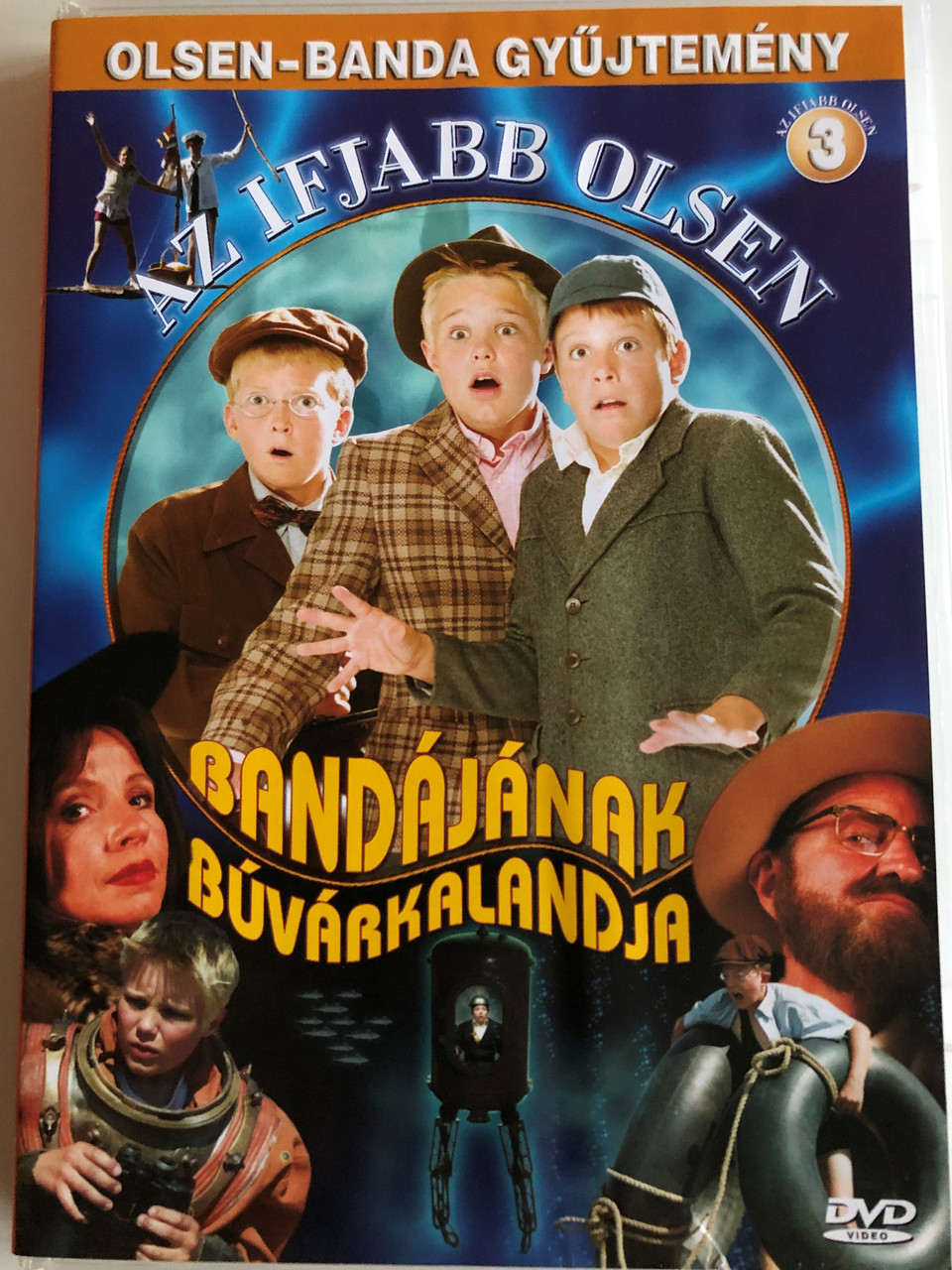 Olsen Banden Junior Gar Under Vann DVD 2003 Az ifjabb olsen Bandájának  Búvárkalandja / Olsen - Banda gyűjtemény /