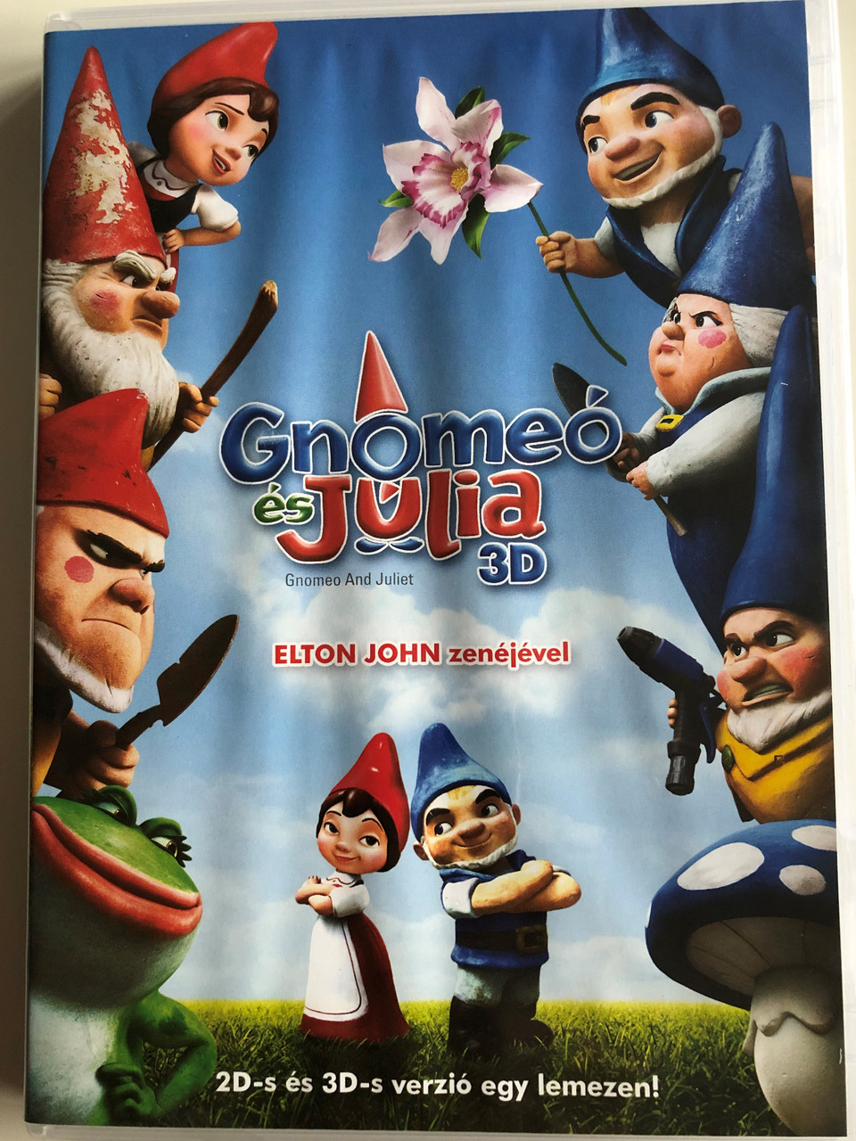 Gnomeo and Juliet 3D DVD 2011 Gnomeó és Júlia 3D / Directed by Kelly Asbury  / Starring: Kelly