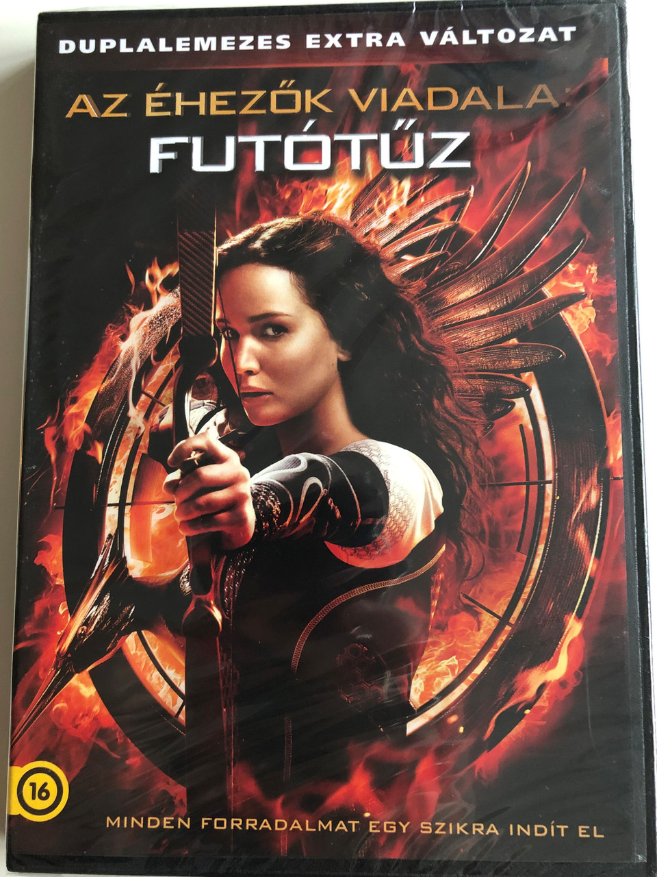 The Hunger Games Catching Fire DVD 2013 Az éhezők viadala: futótűz /  Directed by Francis Lawrence / Starring: