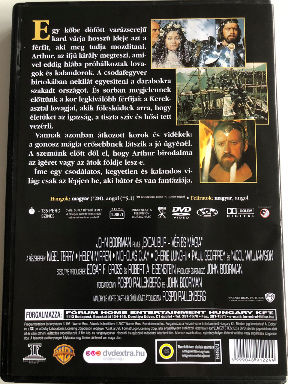 Excalibur Dvd 1981 Excalibur Ver Es Magia Directed By John Boorman Starring Nigel Terry Helen Mirren Nicholas Clay Cherie Lunghi Bibleinmylanguage