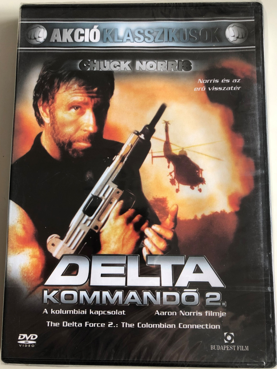 The Delta Force 2: The Colombian Connection DVD 1990 Delta Kommandó 2 - a  kolumbiai kapcsolat / Directed by Aaron Norris / Starring: Chuck Norris,  John P. Ryan, Paul Perri, Billy Drago - Bible in My Language