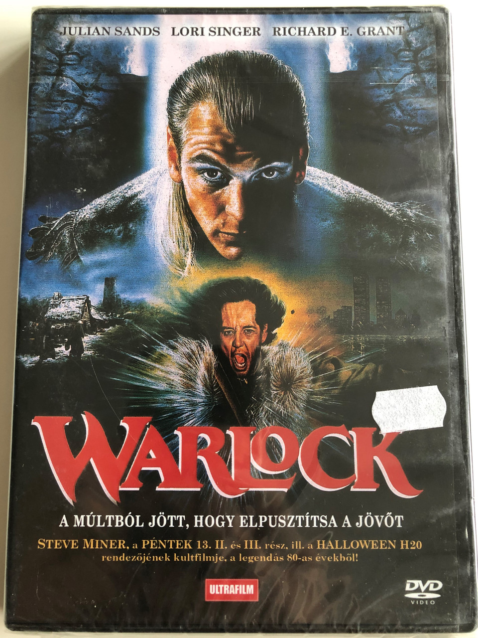 Warlock DVD 1989 A Múltból jött, hogy elpusztítsa a jövőt / Directed by  Steve Miner / Starring: Julian Sands, Lori Singer, Richard E. Grant -  bibleinmylanguage