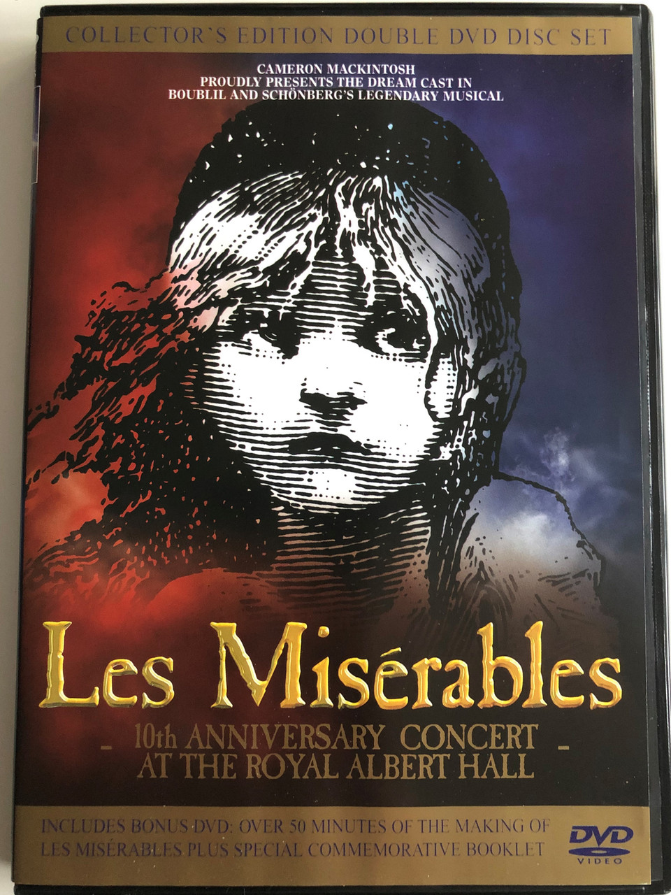 Les Misérables DVD 2004 The Miserables / Collectors's Edition Double DVD  Disc Set / 10th Anniversary Concert at the Royal Albert Hall / Colm  Wilkinson, Ruthie Henshall, Lea Salonga, Hannah Chick - bibleinmylanguage