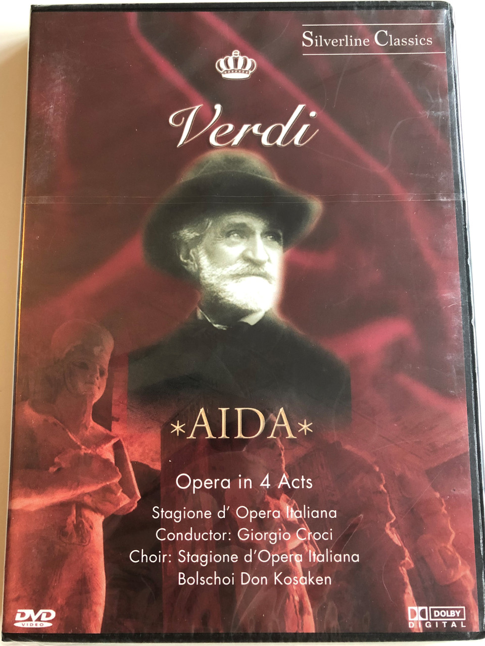 Verdi – Aida / Opera in 4 Acts / Stagione D'Opera Italiana, Giorgio Croci  ‎/ Silverline Classics / Cascade Medien ‎DVD 2003 / 80016 -  bibleinmylanguage