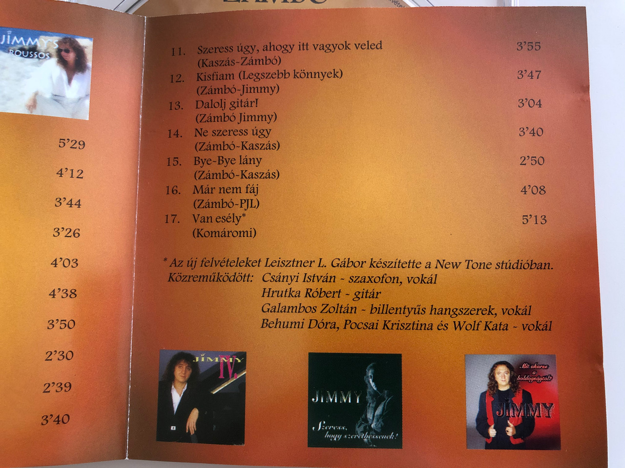 Zambo Jimmy Best Of 1 Legsikeresebb Dalai 2 Uj Dal Magneoton Audio Cd 1997 3984 20521 2 Bibleinmylanguage