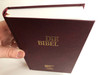 Die Bibel Schlachter Version 2000 / German Bible mit Parallelstellen und Studienhilfen / Kunstleder, weinrot / Imitation Leather, Burgundy / CLV (978-3893970520)