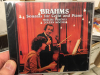 Brahms - Sonatas For Cello And Piano / Miklós Perényi, Zoltán Kocsis ‎/ Hungaroton Audio CD 1980 / HCD 12123