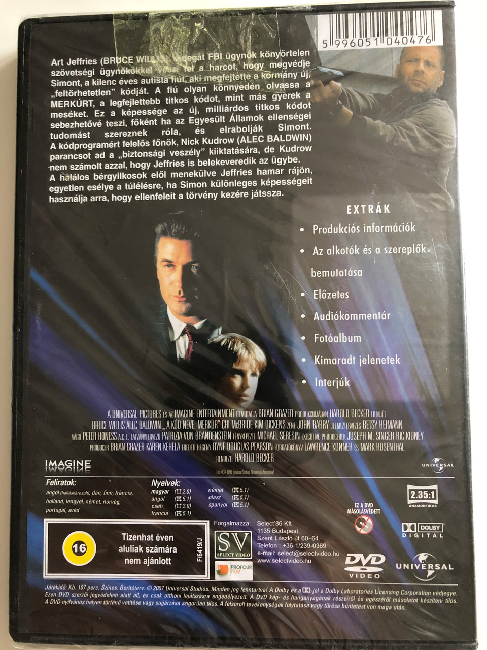 A Kod Neve Merkur 1998 Posters The Movie Database Tmdb