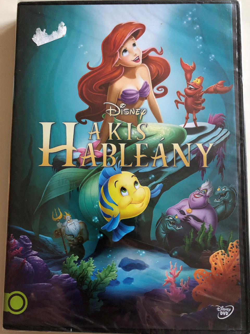 The Little Mermaid DVD 1989 A Kis Hableány / Directed by Ron Clements, John  Musker / Starring: René Auberjonois, Christopher Daniel Barnes, Jodi  Benson, Pat Carroll - Bible in My Language