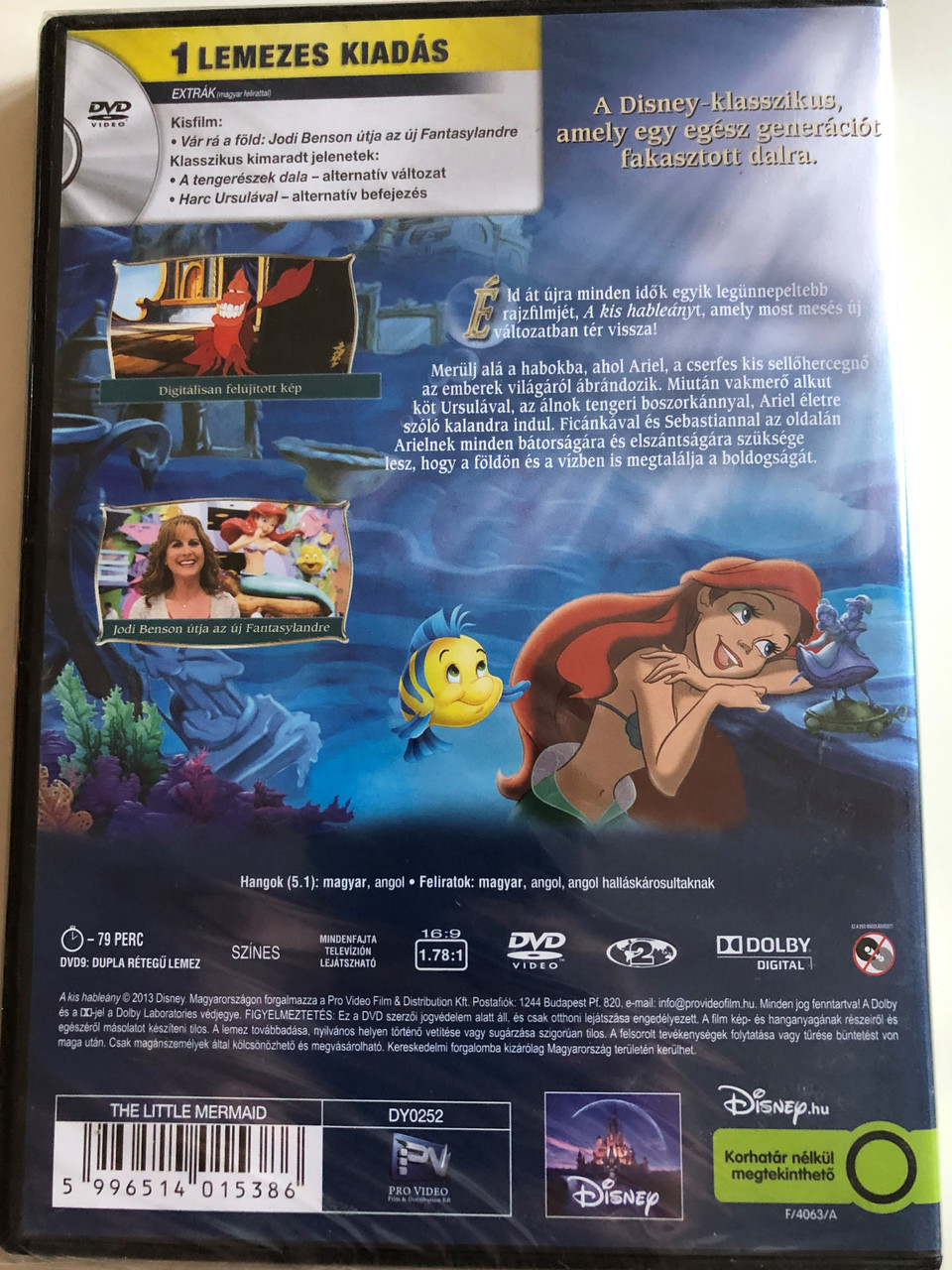 The Little Mermaid Dvd 1989 A Kis Hableany Directed By Ron Clements John Musker Starring Rene Auberjonois Christopher Daniel Barnes Jodi Benson Pat Carroll Bibleinmylanguage