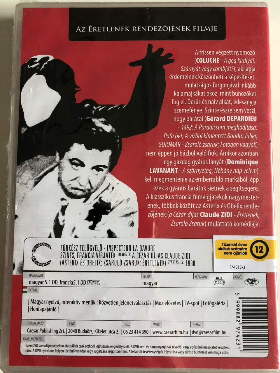 Inspecteur La Bavure Dvd 1980 Furkesz Felugyelo Directed By Claude Zidi Starring Coluche Gerard Depardieu Inspector Blunder Bibleinmylanguage