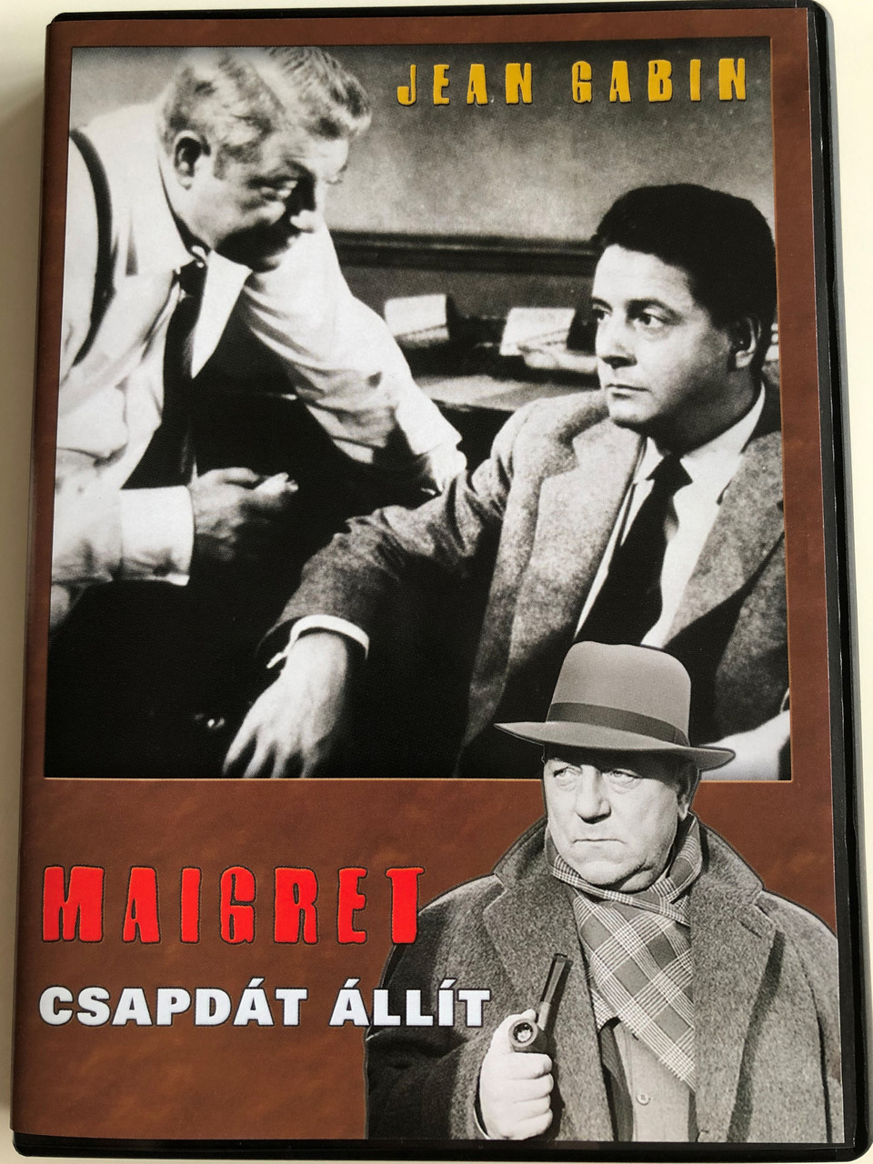 Maigret tend un Piége DVD 1958 Maigret csapdát állít (Maigret Sets a Trap)  / Directed by Jean Delannoy / Starring: Jean Gabin, Annie Girardot, Olivier  Hussenot, Jeanne Boitel - bibleinmylanguage