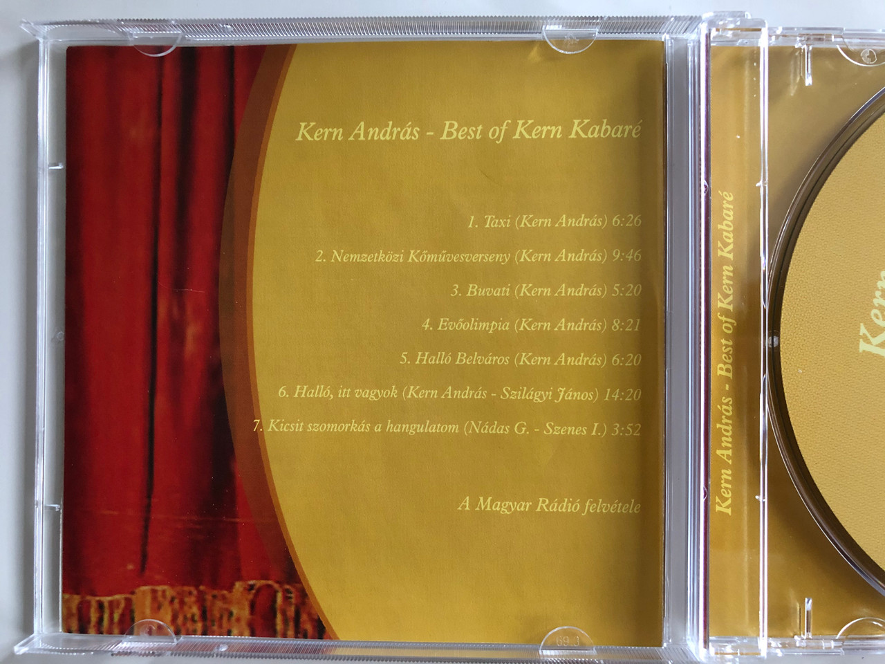 Kern Kabare / Kern Andras - Best of Kern Kabare / Arena Holding Audio CD  2005 / 223 365 - Bible in My Language