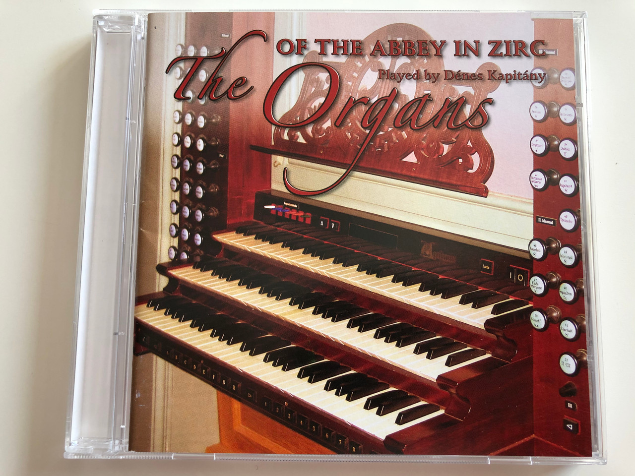 The Organs of the Abbey In Zirc / Playes by Denes Kapitany / Audio CD 2006  / 2006/ORG - bibleinmylanguage