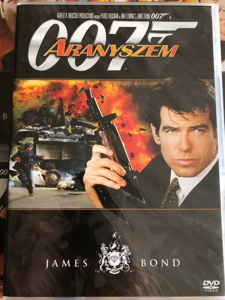 James Bond 007 Goldeneye Dvd 1995 James Bond Aranyszem Directed By Martin Campbell Starring Pierce Brosnan Sean Bean Izabella Scorupco Famke Janssen Music With Bono Tina Turner Bibleinmylanguage