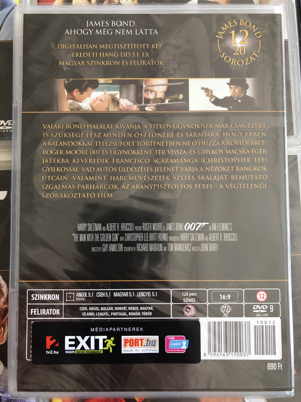 James Bond 007 The Man With The Golden Gun Dvd 1974 James Bond Az Aranypisztolyos Ferfi Directed By Guy Hamilton Starring Roger Moore Christopher Lee Britt Ekland Maud Adams Bibleinmylanguage