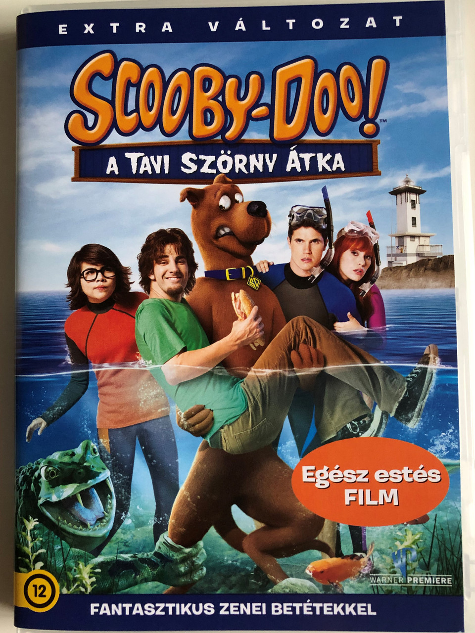 Scooby-Doo! Curse of the Lake Monster DVD 2010 Scooby-Doo - A tavi szörny  átka / Directed by Brian Levant / Starring: Robbie Amell, Hayley Kiyoko,  Kate Melton, Nick Palatas, Frank Welker - bibleinmylanguage