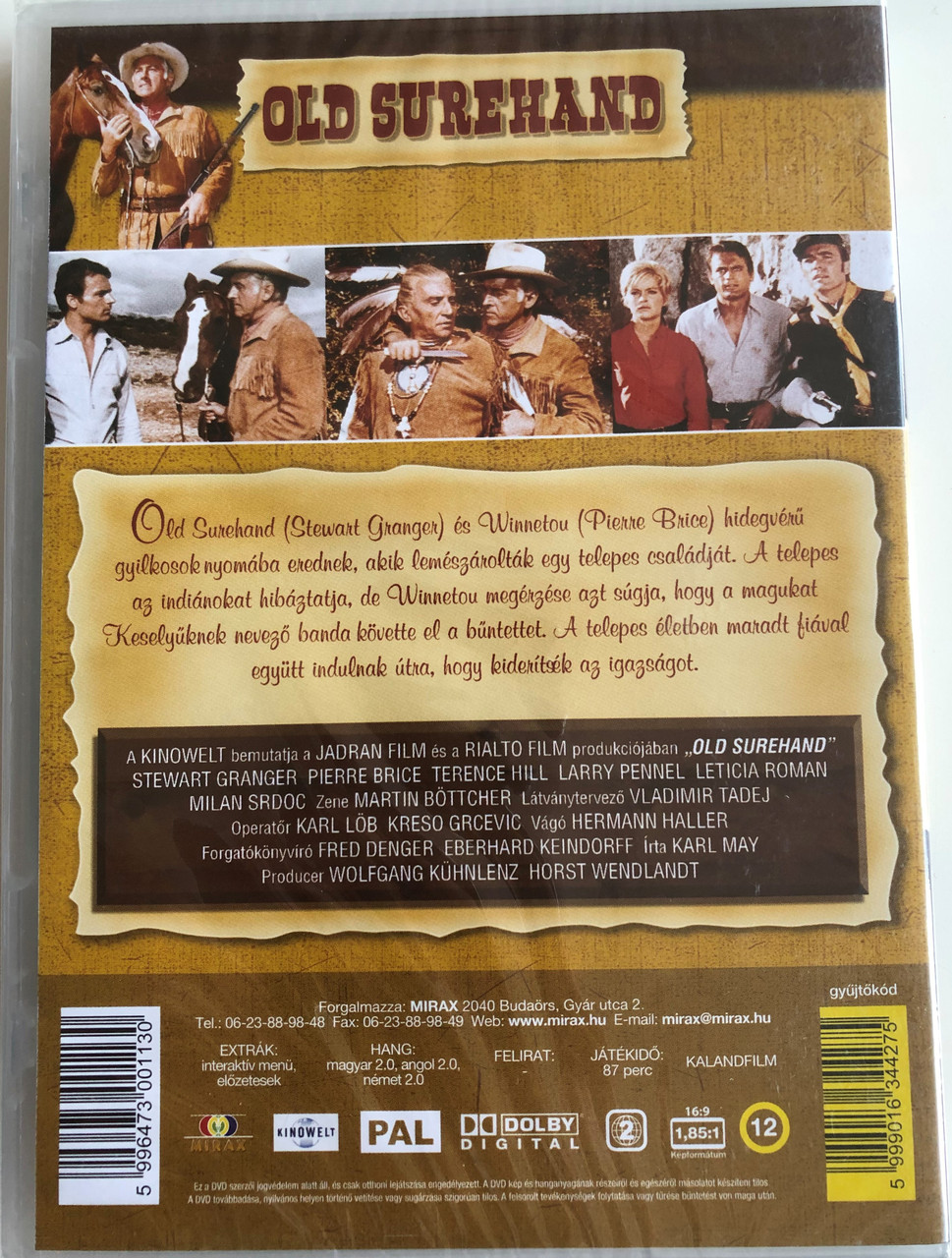 Old Surehand Dvd 1965 Directed By Alfred Vohrer Starring Stewart Granger Pierre Brice Letitia Roman Karl May Sorozat Bibleinmylanguage