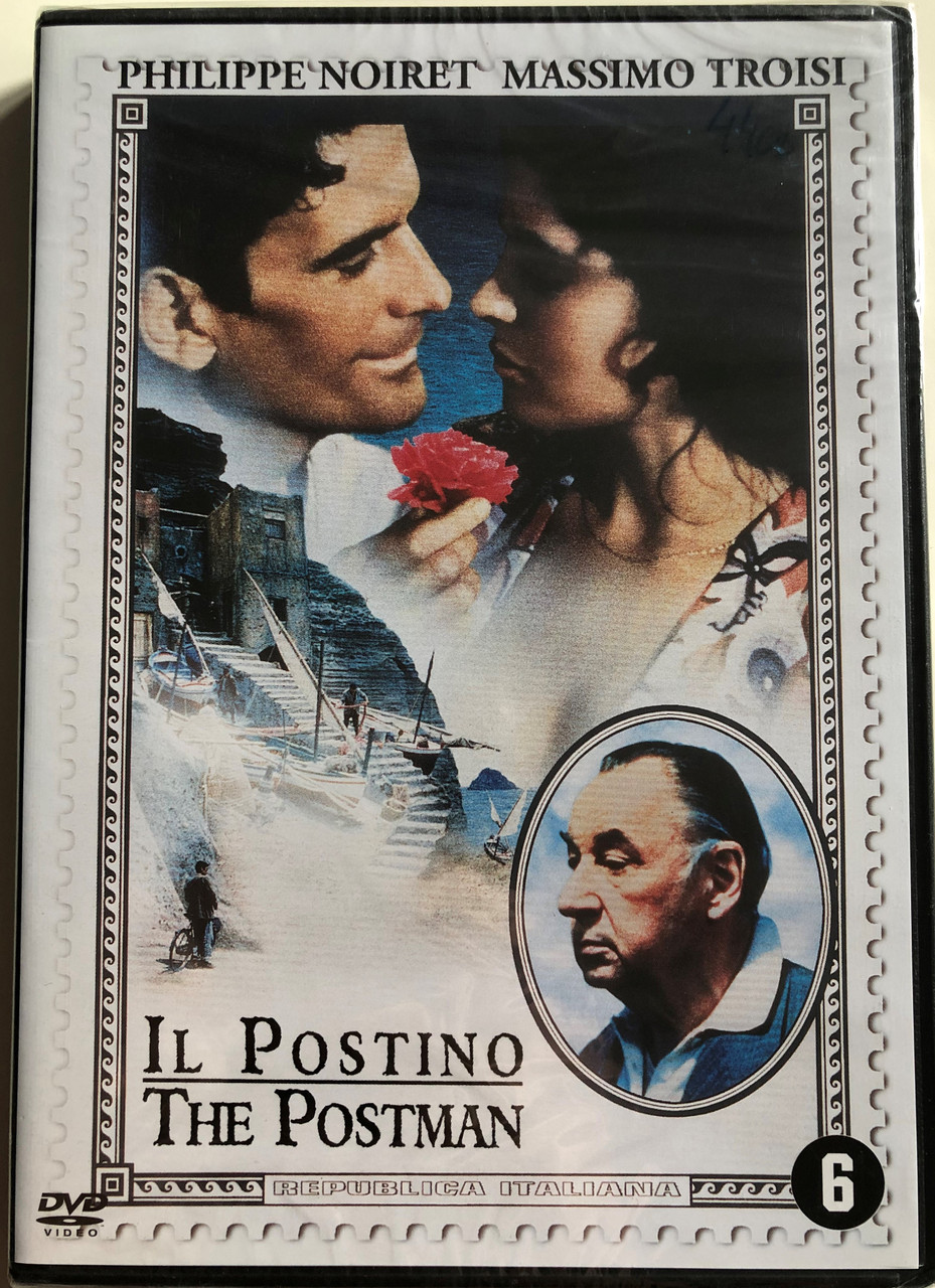 Il Postino DVD 1994 The Postman / Directed by Michael Radford / Starring:  Massimo Troisi, Philippe Noiret, Maria Grazia Cucinotta - bibleinmylanguage