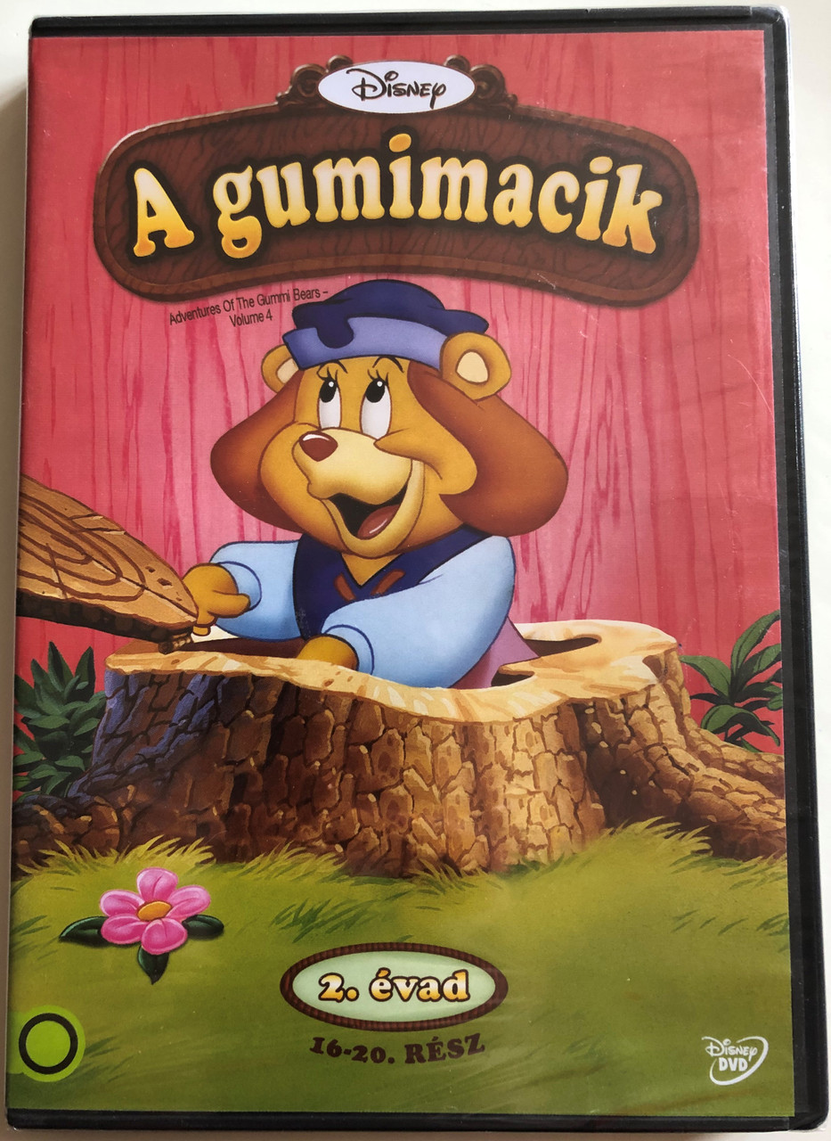 Adventures of the Gummi Bears - Volume 4 DVD 1986 A gumimacik / Created by  Michael Eisner, Art Vitello, Jymn Magon / 9 episodes - 9 epizód a lemezen -  bibleinmylanguage