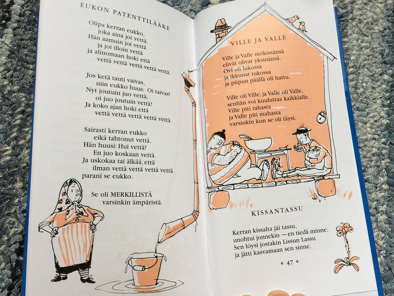 Tiitiäisen Satupuu by Kirsi Kunnas / Tit's Fairytale - Finnish children's  poems / Illustrated by Maija Karma / Hardcover / Werner Söderström  Ösakeyhtiö Helsinki / WSOY - bibleinmylanguage