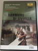 Il Barbiere di Siviglia DVD 1988 The Barber of Seville - Rossini / Chorus and Orchestra of Teatro alla Scala / Conducted by Claudio Abbado / Directed by Jean-Pierre Ponnelle / Deutsche Grammophon (044007302194)