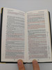 New Testament, Psalms and Proverbs / Authorized KJV / Words of CHRIST in RED / Indexed and marked - Theme of Salvation / World Bible Publishers 1982 / Black Genuine Bonded Leather SL7 (NTPsalmsProverbs)