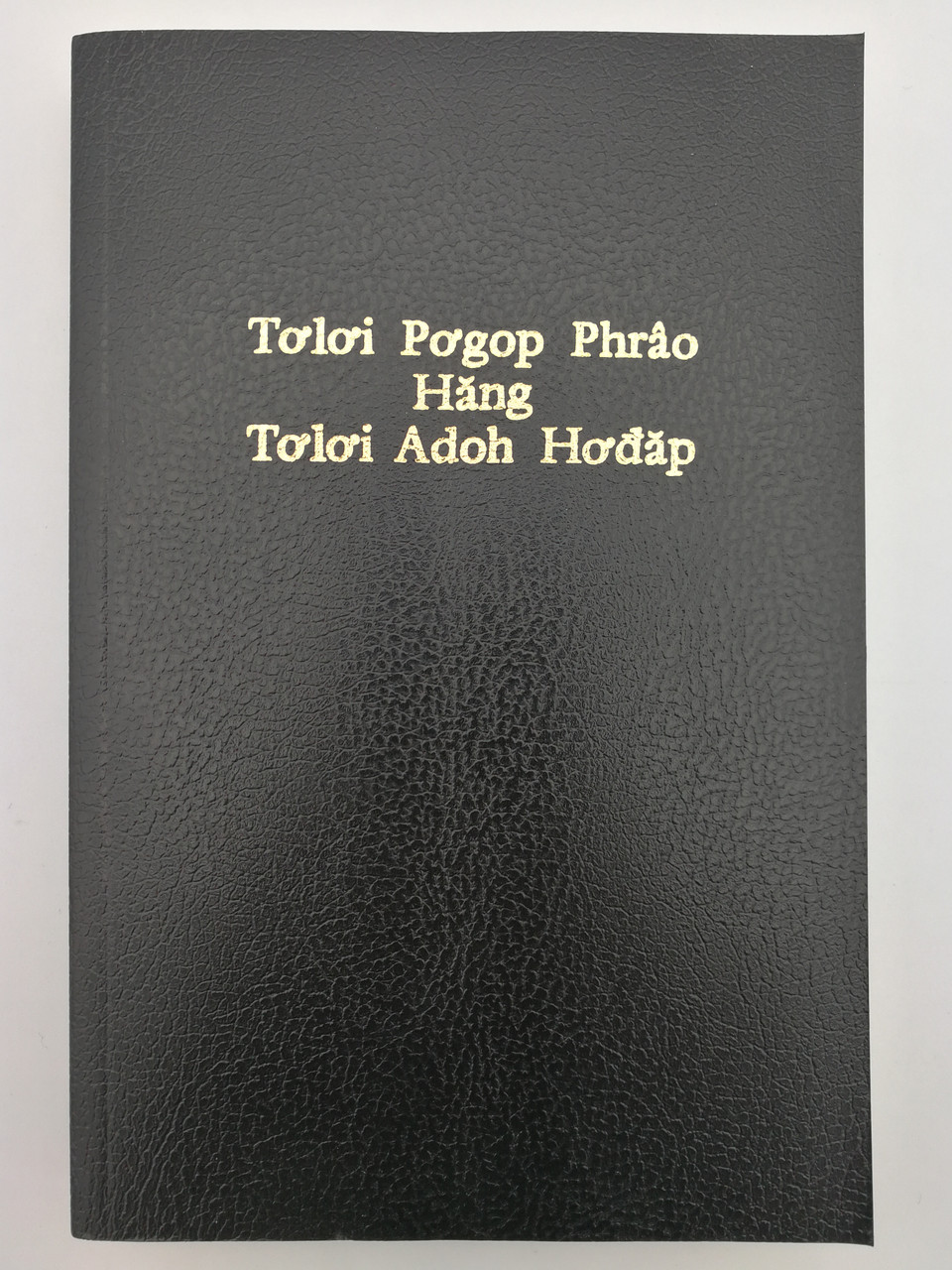 Toloi Pogop Phrao Hang Toloi Adoh Hodap Jarai Language New Testament And Psalms Jarai Nt With Psalms Black Softcover Leather Imitation Bibleinmylanguage