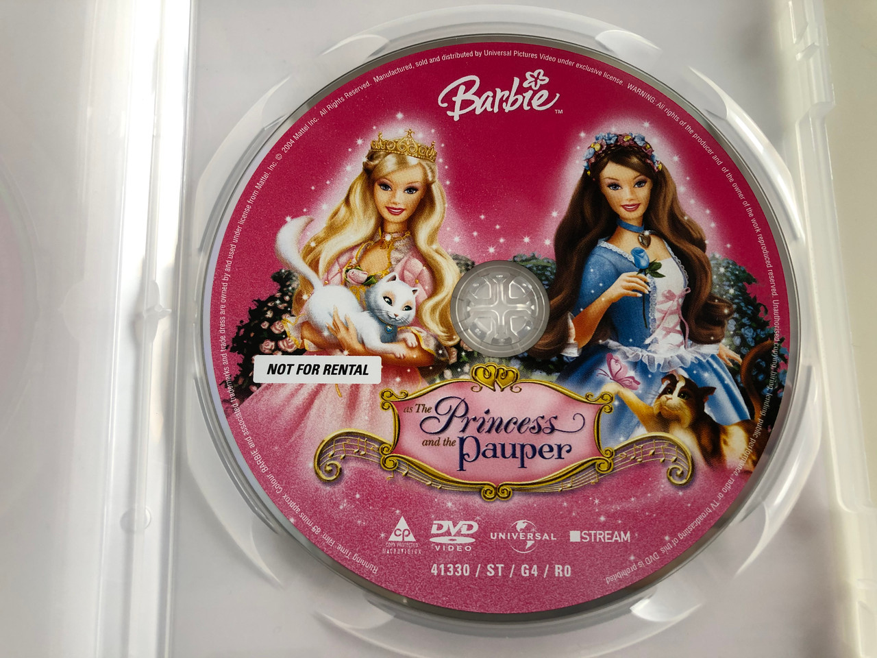 Barbie as the Princess and the Pauper DVD 2004 Barbie a Hercegnő és a  Koldus / Directed by William Lau / Starring: Kelly Sheridan, Mark Hildreth,  Alessandro Juliani, Ian James Corlett - bibleinmylanguage
